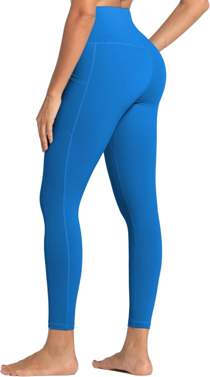 Womens Workout Leggings with High Waist Tummy Control - Image 2