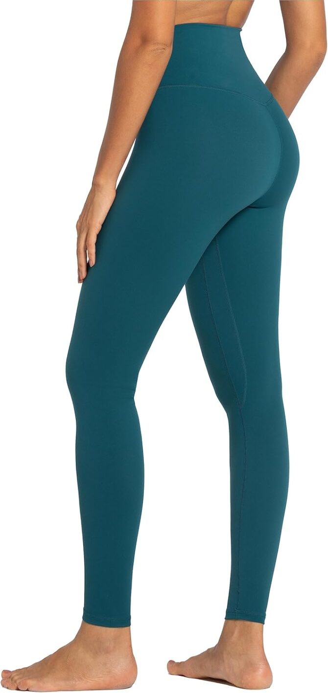 Womens Workout Leggings with High Waist Tummy Control - Image 2